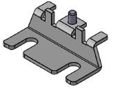 coaxial valve mounting brackets