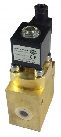  brass solenoid valve for higher pressures