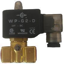 Latching solenoid valve brass miniature