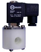 PTFE solenoid Valves for acid and aggressive media
