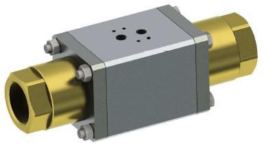 air operated coaxial valve