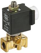 3/2 way miniature brass solenoid valve
