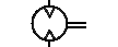 Valve Flow Two Directions Symbol