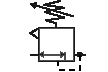 Pressure Regulator Adjustable Symbol