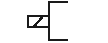 Solenoid Single Winding Symbol