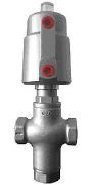 3 way angle seat piston valve
