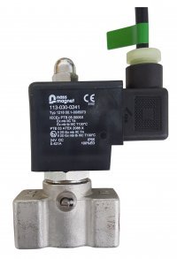 Miniature 1/2" food solenoid valve