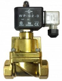 SA solenoid valve for higher pressures
