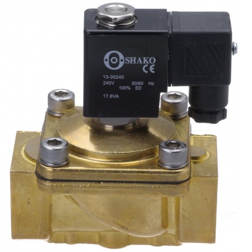 PU220A-08 brass solenoid valve