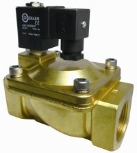brass solenoid valve 2/2 way normally closed