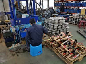 Z Tide Taiwan pipework assembly at Factory